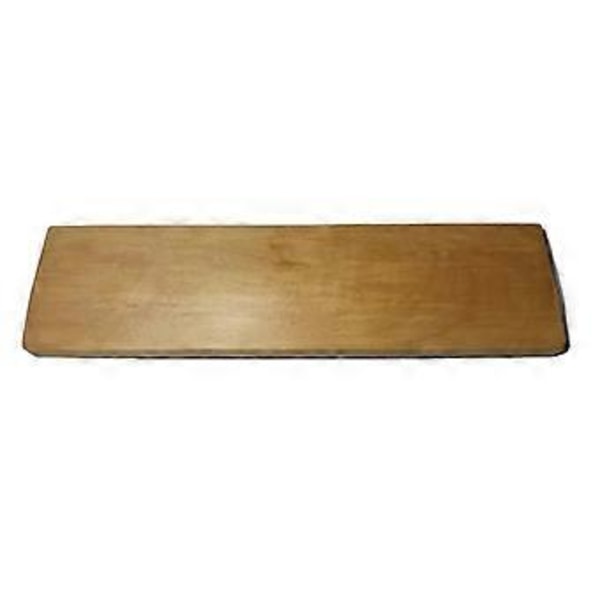Handledsstöd i trä, bokträ, för mekaniskt tangentbord med halkskyddsmatta, ergonomiskt handledsstöd för gaming, 61 87 104 tangenter, handstöd för mekaniskt tangentbord