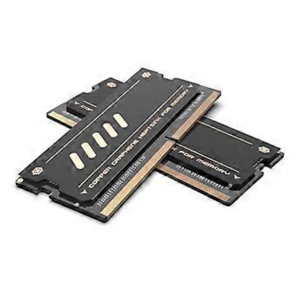 Notebook Hukommelse Kobber Metal Køleplade Køleradiator til DDR4/5 Hukommelse