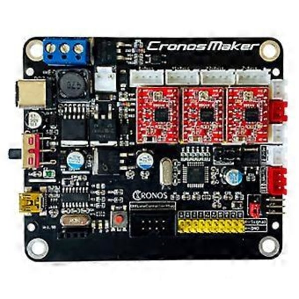 CNC Display Controller GRBL0.9 1.1 USB Port Graveringsmaskine 3 Akse Kontrolkort Én-tasts Offline