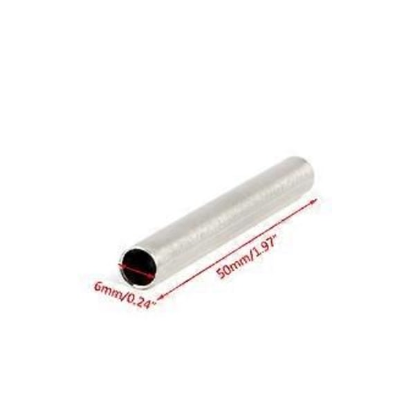 10 st PT100 DS18B20 Temperatursensor Höljen Rör Skyddshylsa 6*50mm