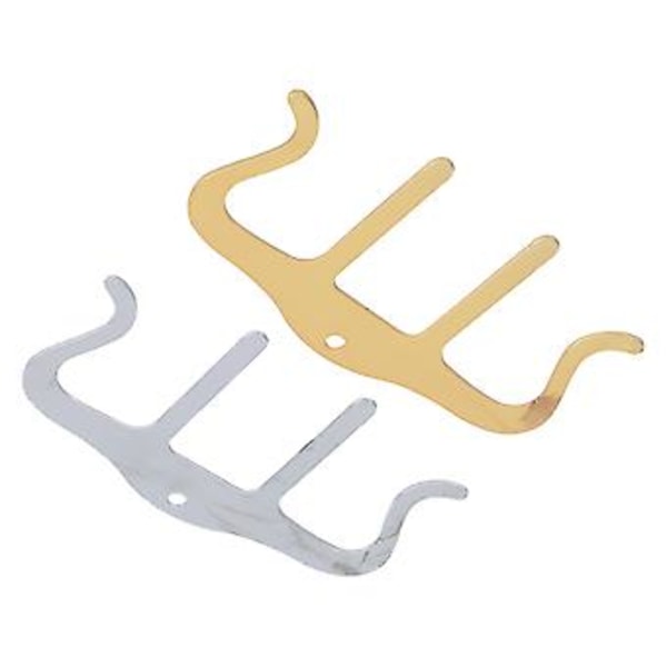 2 stk. Noteklips Holder Metall Vindklips for Piano Noter Keyboard Utendørs Spilling