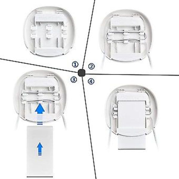 Router Monteringsbeslag Mesh Wifi System Opbevaringsbeslag Med Ledning Til -lin