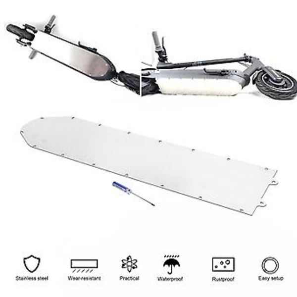 Elektrisk Scooter Chassi Metallskyddsplatta Pansar Bm-skydd För Max G