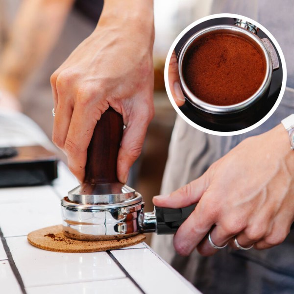 51 mm bunnløst filter kaffemaskin tilbehør Husholdning kaffemaskin tilbehør Støttehåndtak Hult håndtak