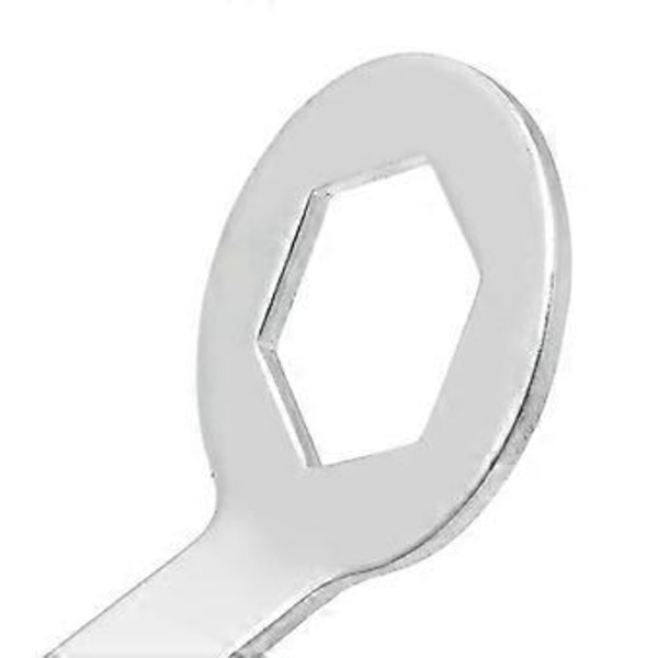 Pesukoneen kytkimen avain, purku, sisäruuvimutterin irrotus, kaksipäinen pitkä hylsyavain 36/38mm - Musta