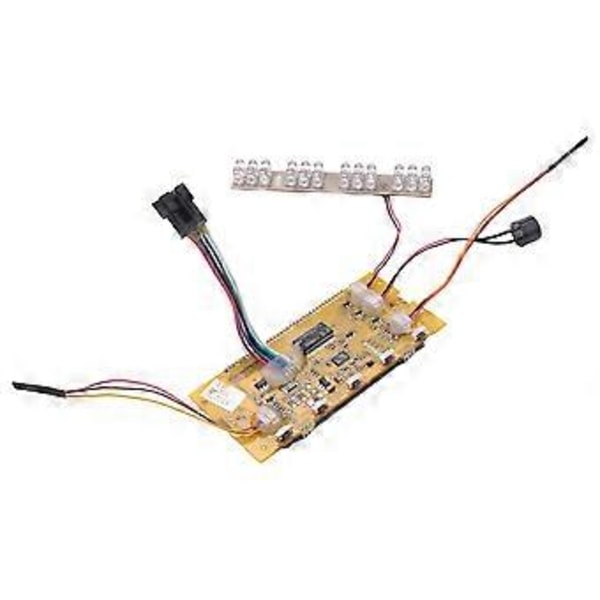 36V Elektrisk Scooter Display LCD-Skärm 8 Tums Elektrisk Scooter Ersättningstillbehör Lämplig för S1 S2 S3