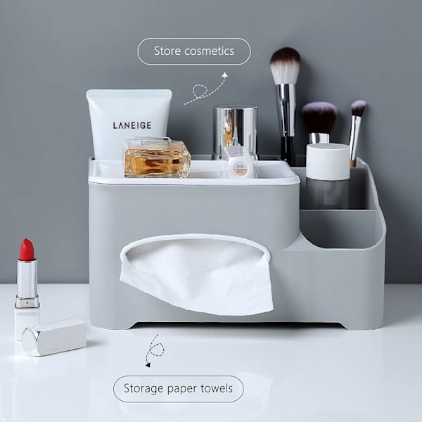 Moderne pumpepapirdispenser til papirserviet fjernbetjening til multifunktions penneæske egnet til hjem og skrivebord, papirhåndklæder og penne osv.