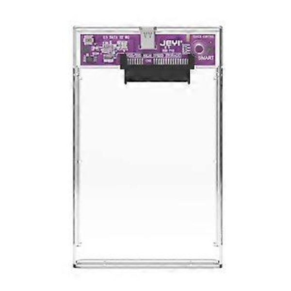 2.5 tuuman HDD-kotelo tukee 6 Gbps Sata - USB TypeC -kiintolevykoteloa