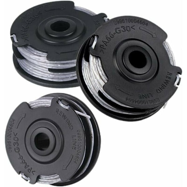 Sæt med 3 spoler til Bosch Art 24 27 30 30-36 Li 18 M 1,65 mm buskrydder..