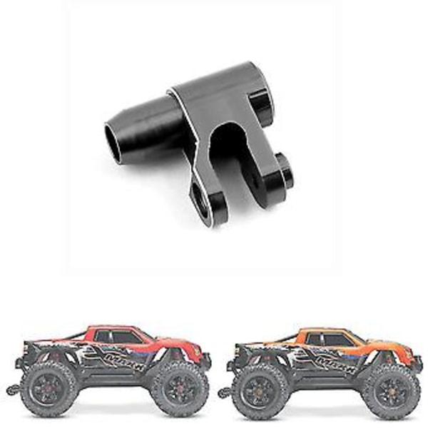 Alumiiniseoksesta valmistettu ohjausservosarvi 1/5 Xmaxx 6s 8s Rc Monster Truck -auton päivitysosiin, musta