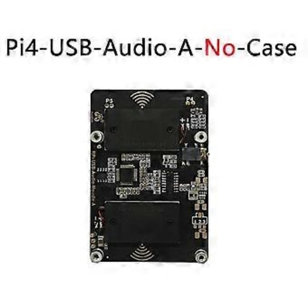 USB-äänikorttimoduuli HAT 4B:lle kuulokeliitännällä, summerilla ja kaiuttimella RPi 4B:lle