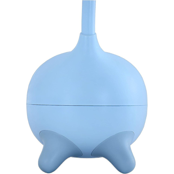 Skrivbordslampa för barnkammare Giraff Dimbar, med batteri och USB, plastmaterial, 2,5 W, blå