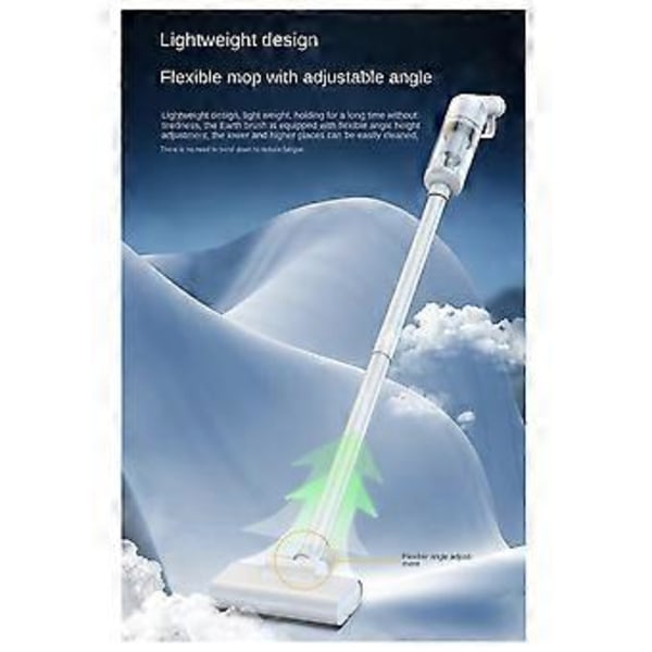 Støvsuger USB Opladning Bil Husholdningsstøvsuger Lille Bil med Høj Effekt Kraftfuld Rengøring Sort