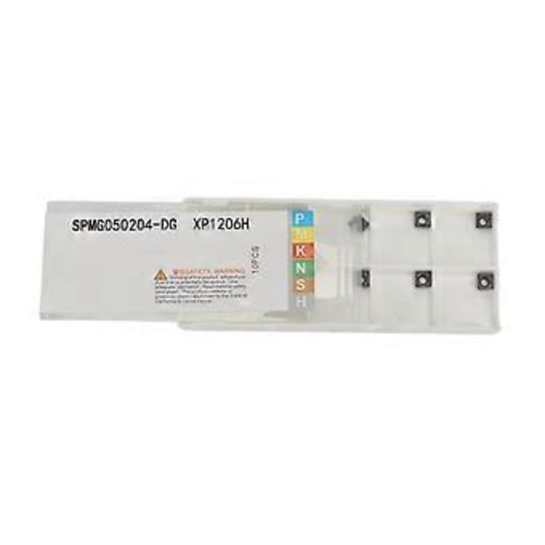 10 st/förpackning Belagda hårdmetallskär Indexerbara CNC-fräsinsatser Svarvskärverktyg SPMG050204-DG