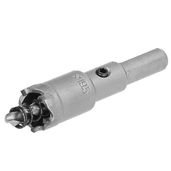 Hålsåg Borr Metallblad Triangel Skaft 19.5mm Tillbehör Ersättning