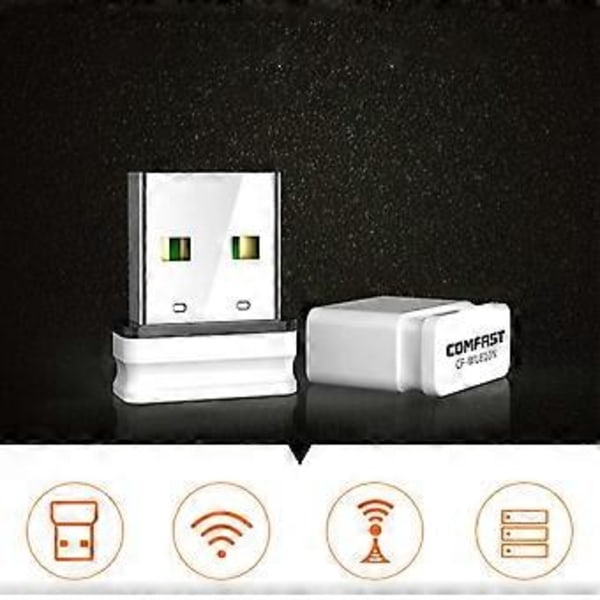 Mini 150Mbps USB Wifi Adapter WiFi-dongel CF-WU810N Usb Trådlös Adapter RTL8188EUS Chipset 802.11bgn Adapter Wifi