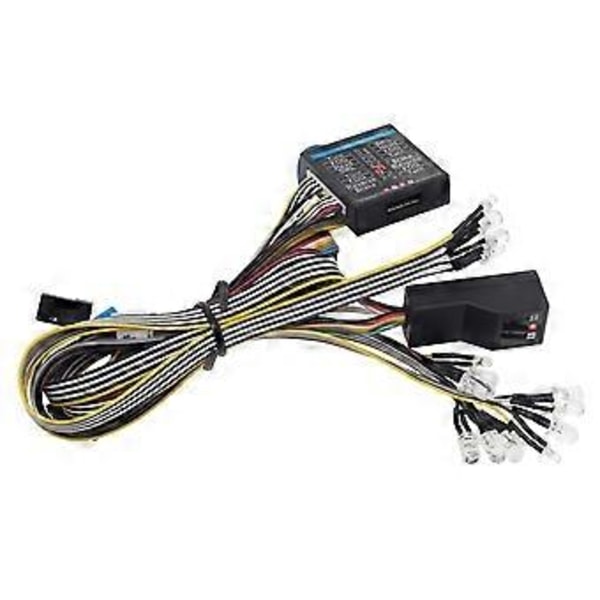 Belysningssystem Kit Simuleringskontroll Ljus Bromsljus RC Bil Ljus Kit för 1/10 1/8 Modell RC Bil Lastbil Uppgraderingsdelar