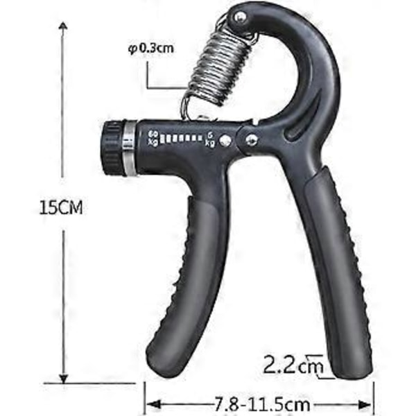 Håndtrener, fingertrener, håndgrep for håndledd, underarm, treningsstyrke