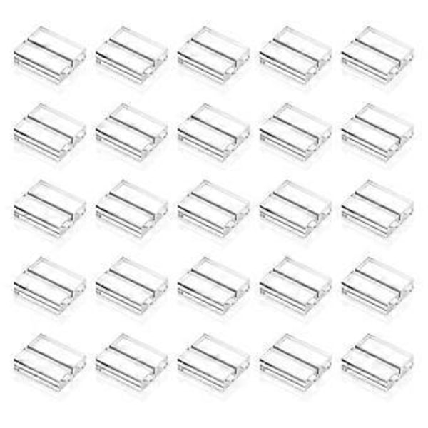 25 stk. Akryl Stativ Plasskort Holdere 3 cm Bordnummer Stativ Klar Kort Display Stativ for Bord Bryllupsbilder