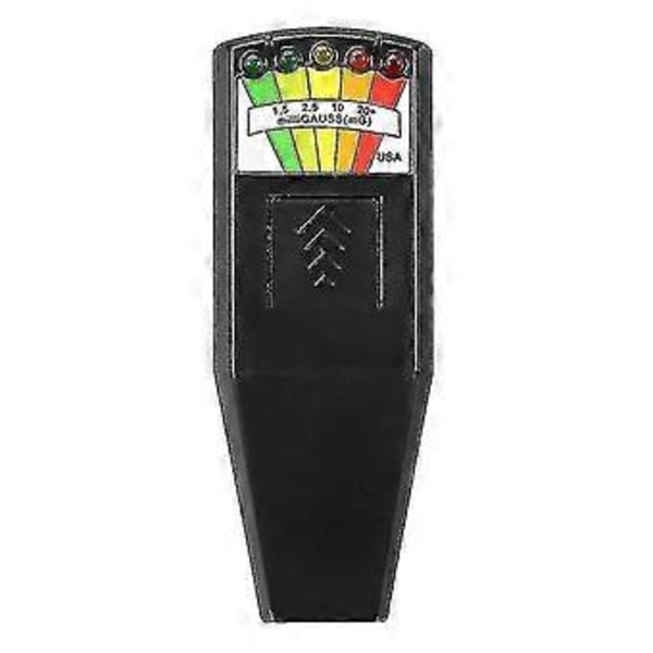 EMF Meter Magnetisk Feltdetektor Med 9V Batterier Spøgelsesjagt Paranormalt Udstyr--