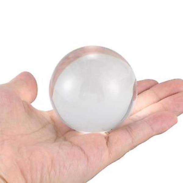 60mm Klar Akryl Kugle Transparent Kontakt Manipulation Jongleringskugle Gaver