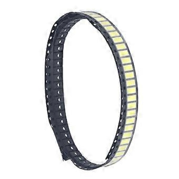 200 STK 7030 Lysdioder LED Kold Hvid SMD Lampeperle til Belysningsudstyr 6V 1W 8000-10000K