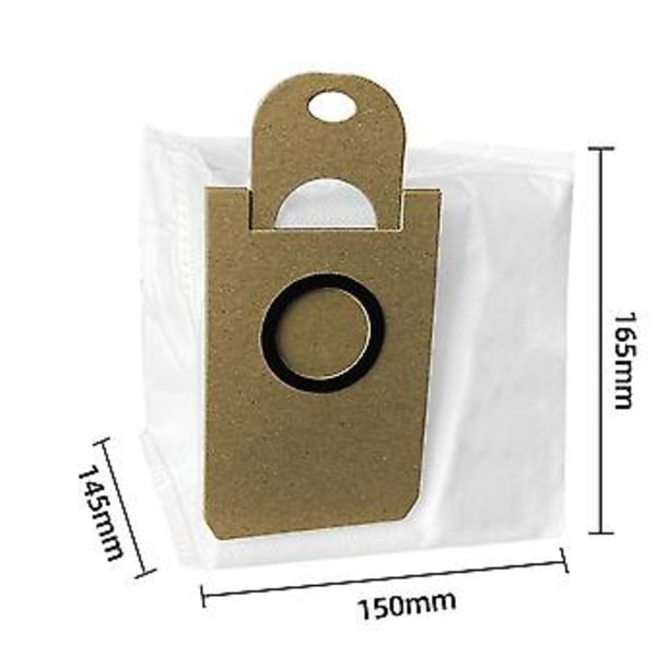 6 stk. gjenbrukbare D-poser for T10 for M8pro støvsuger