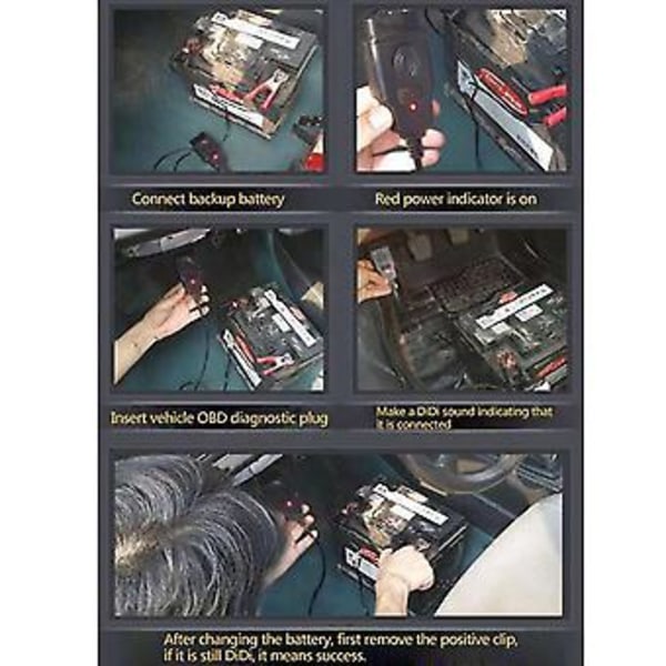 Bil Obd2 Ecu Kontakt Batterisparare Auto Ecu Minnessparare Fordons Nödelektrisk Kontakt Ca
