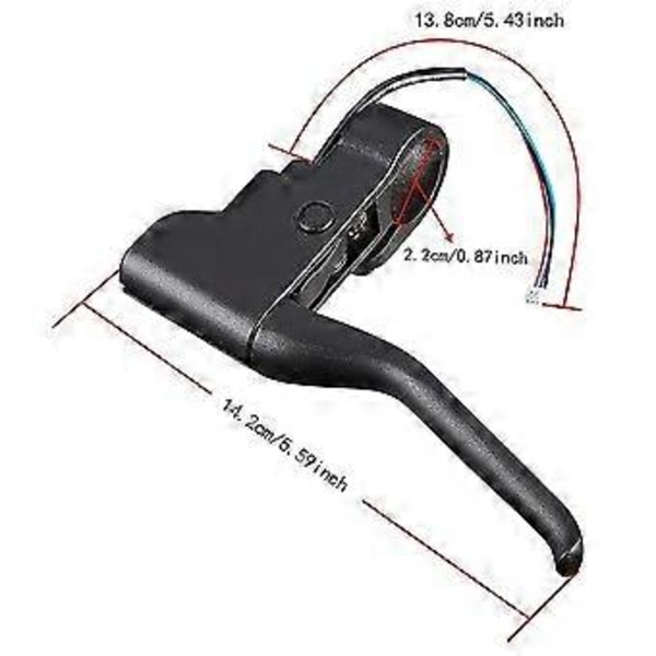 Bremsespak for Xiaomi M365 1s Pro 2 elektrisk sparkesykkel bremsespak håndtaksenhet deler for Ninebot Max G30 elektrisk sparkesykkel