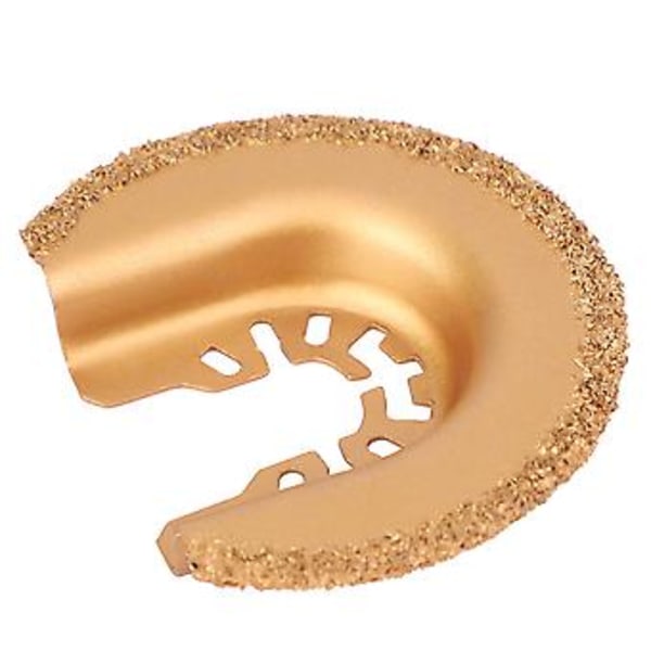 Oskilloivan sahanterän kovametallinen monitoimiterä 79~82HRC puoliympyrän muotoinen sahanterä (65mm)