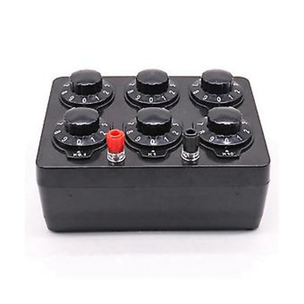 0-99999.9 Ohm Enkel Resistanslåda Variabel Dekad Eller Undervisningsinstrument