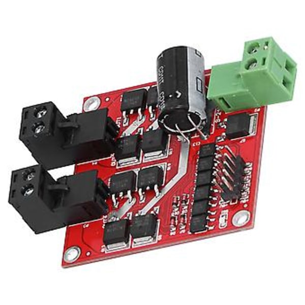 DC-moottoriohjainmoduuli Muovi 2-kanavainen PWM Suuritehoinen elektroninen komponentti 160W