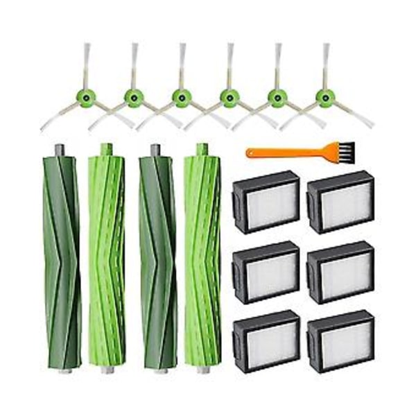 Ersättning för I7 I7+ I7 E5 E6 E7 S Kit Dammsugartillbehör Huvudsida Borste Hepa F