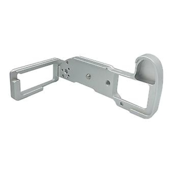 Snabbkopplingsplatta L-fäste Kameragrepp För X-h1 Kamera Handgrepp Hållare Utdragsversion Silver