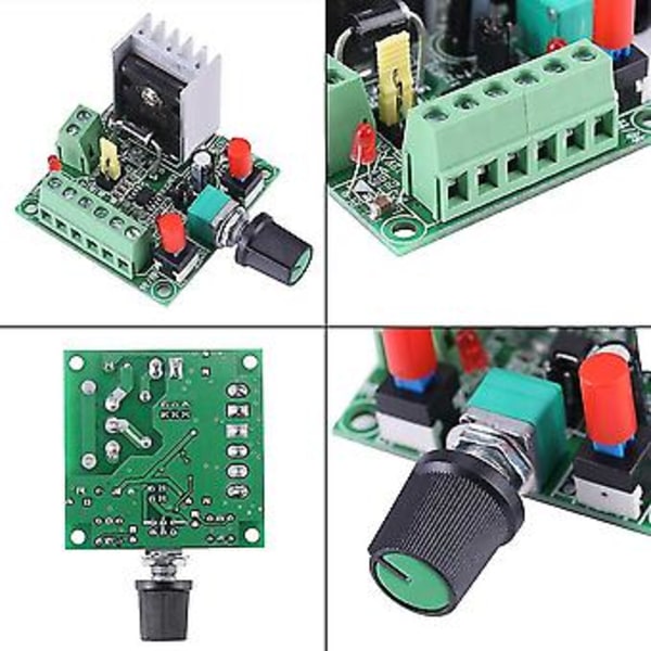 Stegmotordrivrutin Hastighetsregulator Pulssignalgenerator Modul