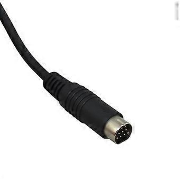 1,8 m RGB Scart-kabel AV-sladd Stabil överföring 20-stiftskontakt för SEGA för Saturn NTSC och PAL-kontakt - Svart