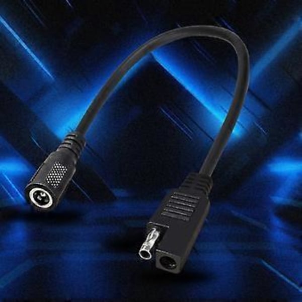 SAE - 5.5x2.1mm naarasadapterikaapeli, luotettava virtaliitäntäkaapeli