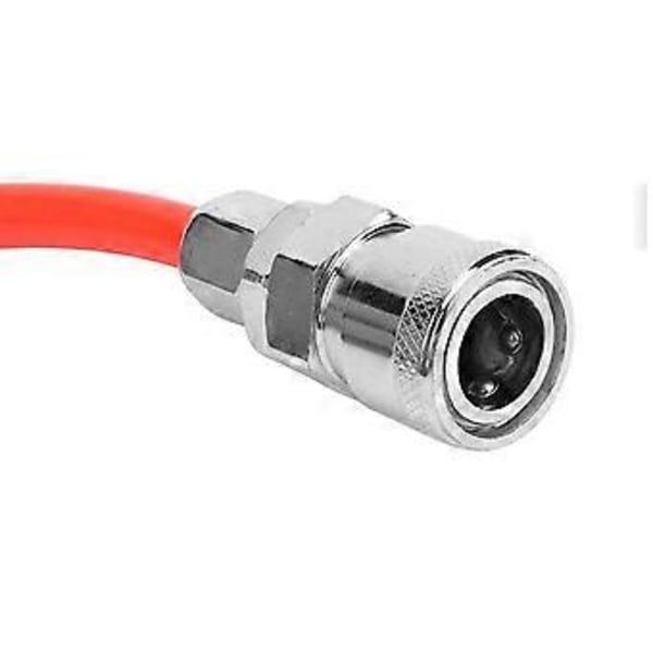 20M Pneumatisk Luftslang Kompressorslang med Hane/Hona Anslutning 5X8Mm Rak Slang Högtrycks Flexibel Rör