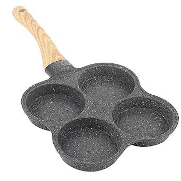 4 Huls Omelet Pande Non-stick Stegepander Morgenmad Pandekage Maker til Induktionskomfur Gasblus