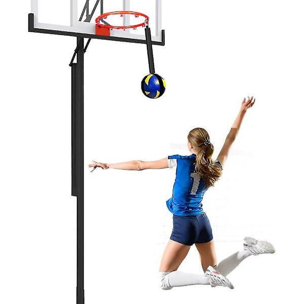 Volleyboll Spike Trainer, Volleyboll Spike Träningssystem För Basketkorg, Volleyboll Utrustning Träningshjälpmedel Förbättrar Serve, Hoppning,