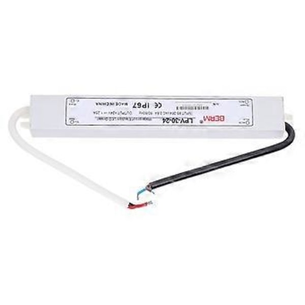 BERM Vandtæt Strømforsyning Aluminiumlegering Switch Transformer Driver DC24V 30W LPV-30-24