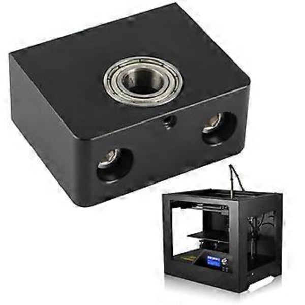 3D-skrivardelar Aluminium Z-axel Trapetsgänga Toppfäste för Tornado CR-10 Ender 3 Pro Metall Z-stång Lagerhållare Ersättning
