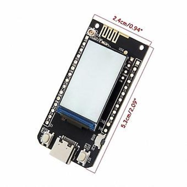 For T-c3 Board Dual Mcu Rp2040 Esp32-c3 Wifi+bt4.2 Trådløst Wifi Modul Med 1.14-i