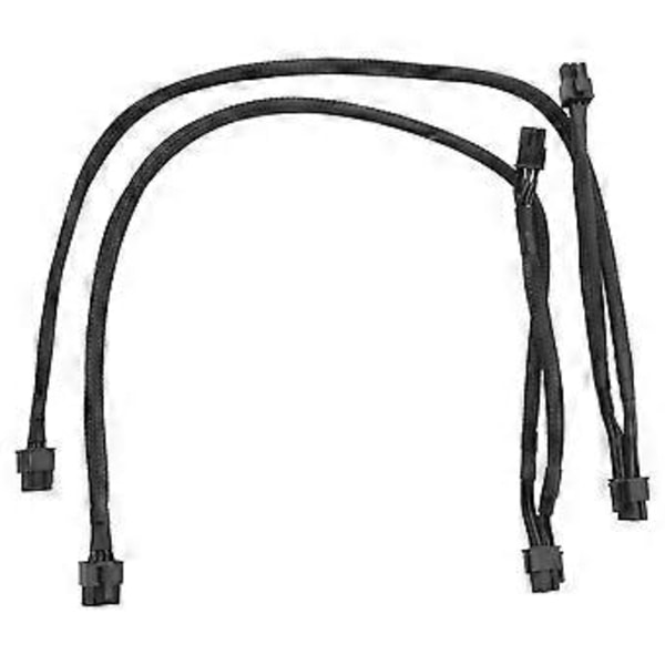 2-pack 8-PIN till Dubbel 8-Pin 6-PIN PCIE VGA Strömförsörjningskabel för Supernova G2 G3 G5 P2 T2 GS G+ 650 750 850 1000