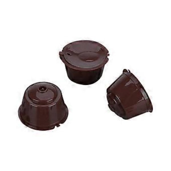 Återanvändbar kapsel för maskin, påfyllningsbar filterkapsel, kaffekopp, kaffefärg