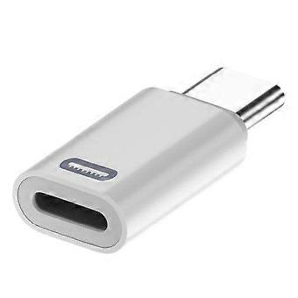 För iPhone15 Mobiltelefon PD Snabbladdning Multifunktionsadapter Lighting Hona till Type-C Hane Laddningsomvandlare, A