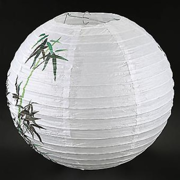 35 cm Lampe Al Rat, Bambus