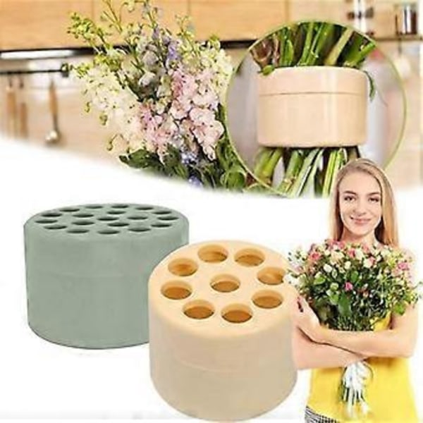 2 KPL Spiraali Ikebana Varsi Pidike, Uudelleenkäytettävä Kukkaverkko Maljakkoon, Spiraali DIY Kimppu Kierrin Kukka-asetelma Pidike, B