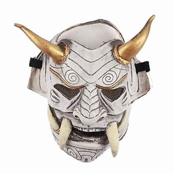 Japansk Demon Prajna Ansiktsmask Karneval Halloween Japansk Buddhism Prajna Spöke Cosplay Hanya Ansiktsmask