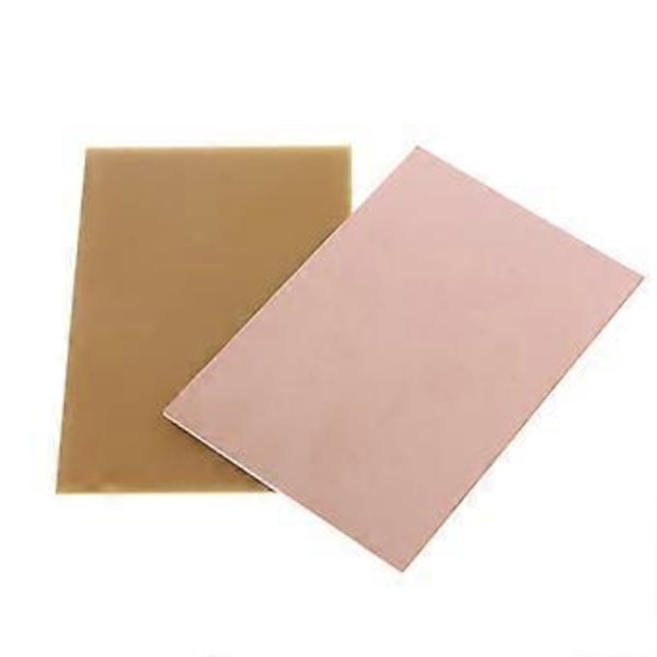 3 kpl 10x15cm Yksipuolinen PCB Kuparipäällysteinen Laminaattilevy FR4 1.5mm DIY-projekteihin